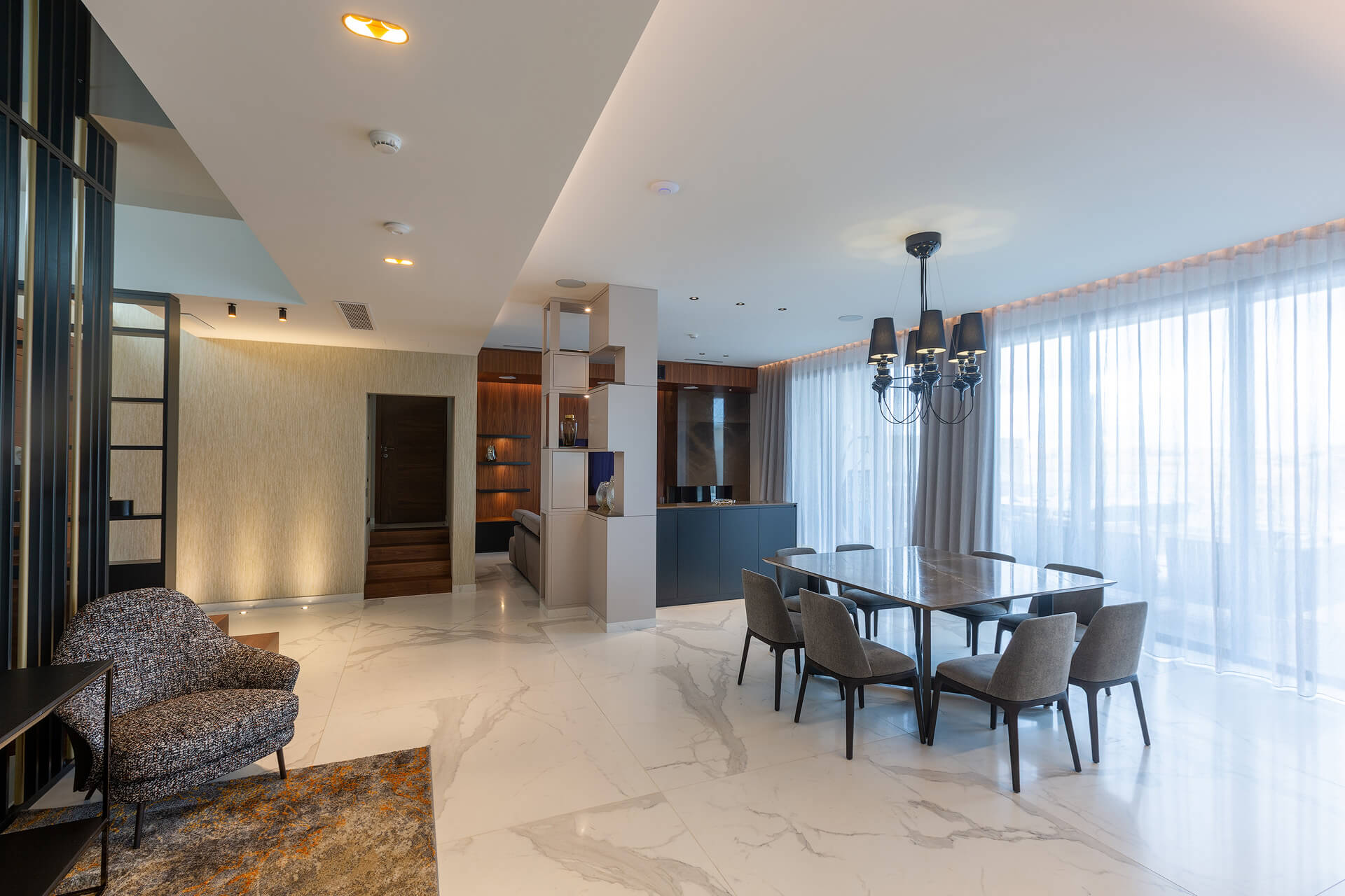 001-Halmannvella Bronzo Armani and Ariostea Bianco Calacatta